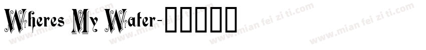 Wheres My Water字体转换